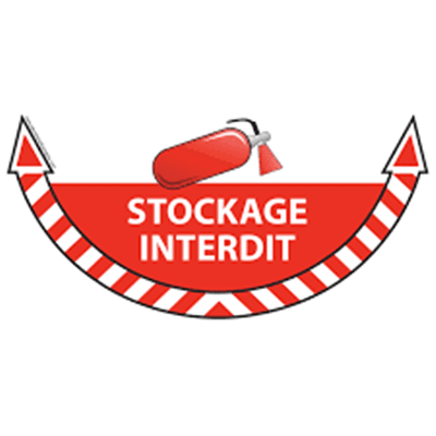 DuraStripe Sign 61x30,5 cm extincteurs
