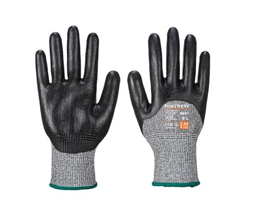 Gant Mousse nitrile anticoupure, enduit 3/4