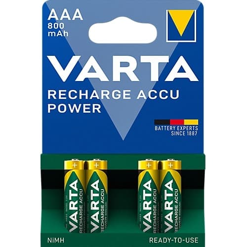 Pile rechargeable LR03 AAA (x4) Varta