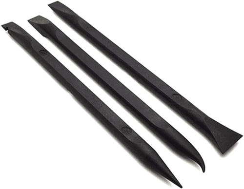 Kit de 3 spudgers en nylon et plastique pour ouvrir iPhone, ipad tablettes et or