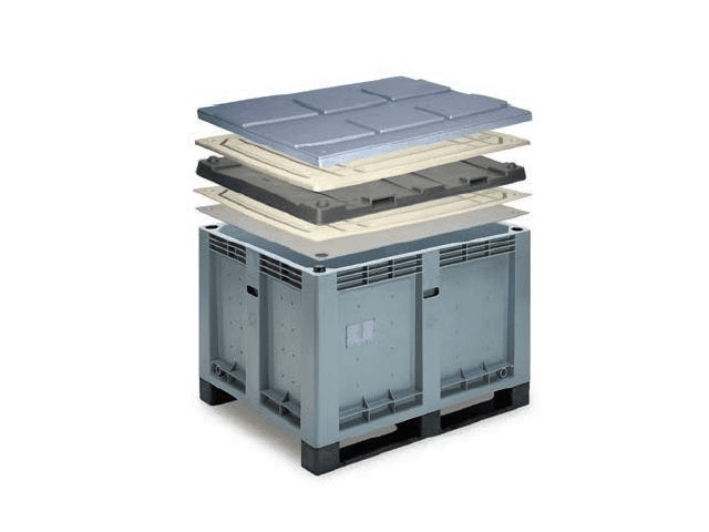 Palox plastique - NEUF Dimensions extérieures : 1200 x 1000 x 957 mm Fond et