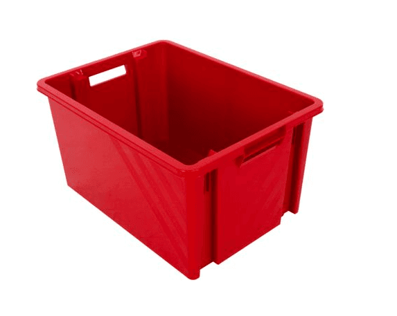 NOVABAC 54 LITRES ROUGE /vente par multiple de : 10