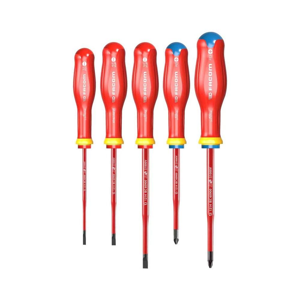 Jeu de 5 tournevis PROTWIST slim isolés 1000V