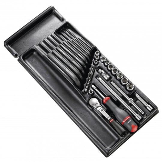 Module cliquet douilles 1/4''