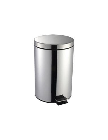 Poubelle à pédale 5L inox