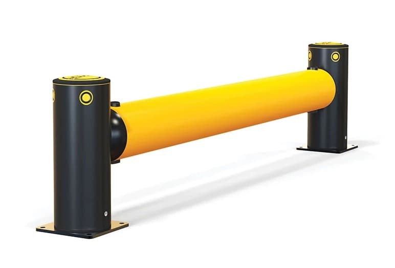 iFlex Traffic Barrier - Yellow iFlex Single Traffic Barrier 2790mm