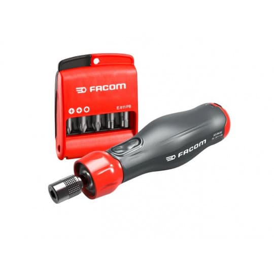 Tournevis assisté E-PROTWIST avec 10 embouts PH - PZ - Torx®