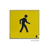 Panneau lumineux GATELED - PASSAGE PIETON l 300 x H 300 mm