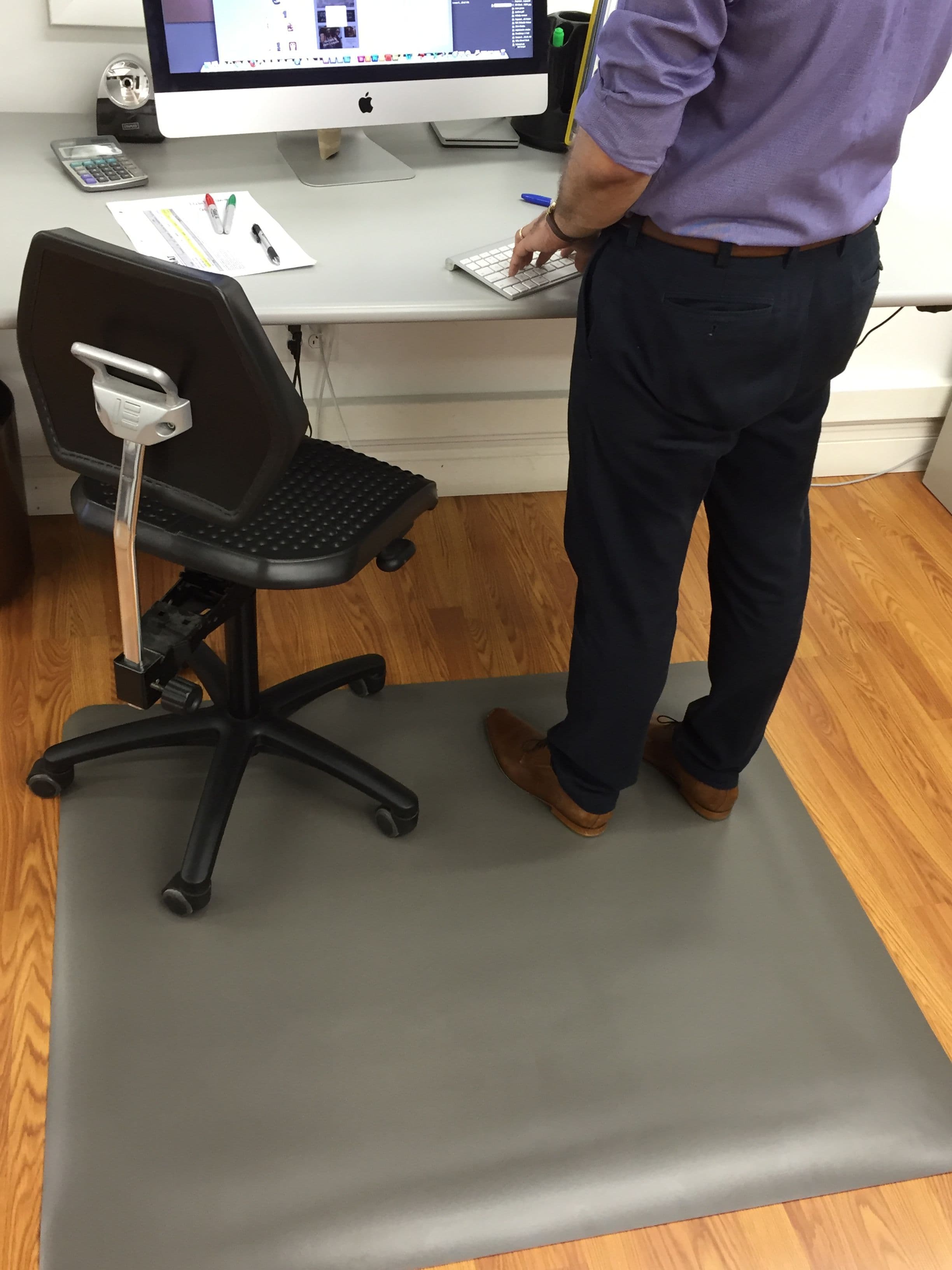 Ergomat Chair Mat L : 104, l : 124