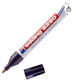 edding 8280 securitas uv marker