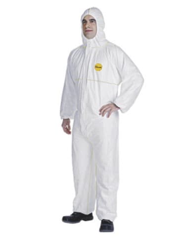 Combinaison polyéthylène blanc Tyvek 200 Easysafe Tyvek