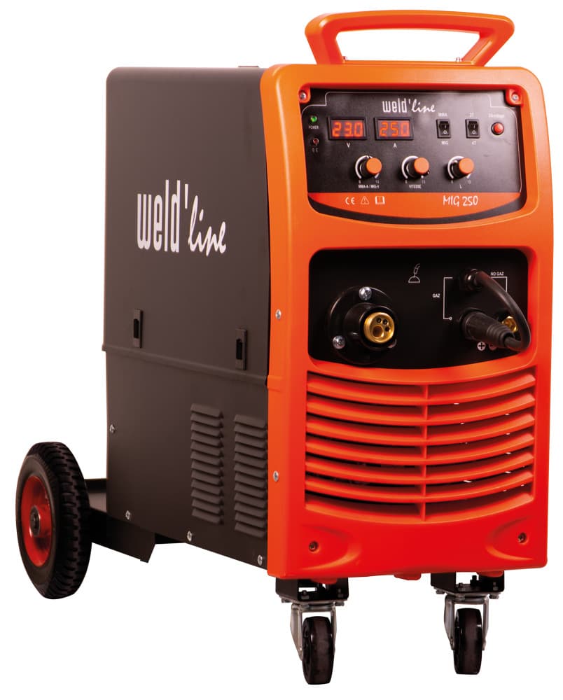 INVERTER WELD'line MIG 250 avec torche Condition de vente : 1