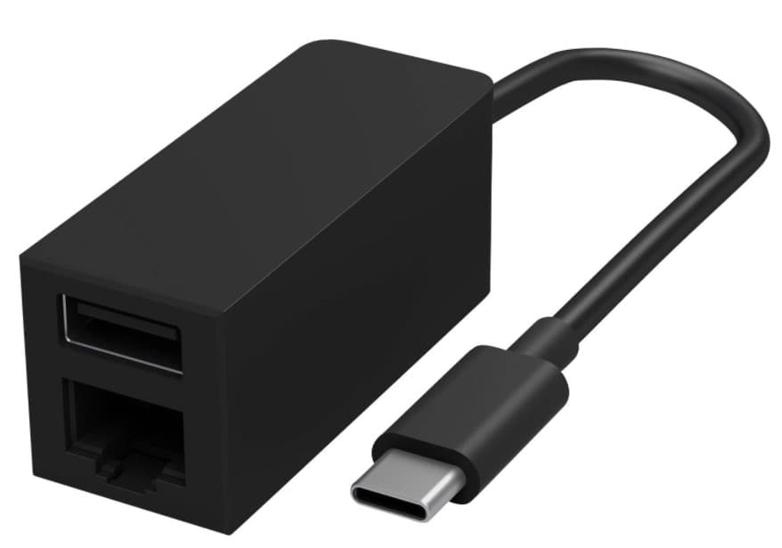 MICROSOFT adaptateur USB-C vers Ethernet/USB