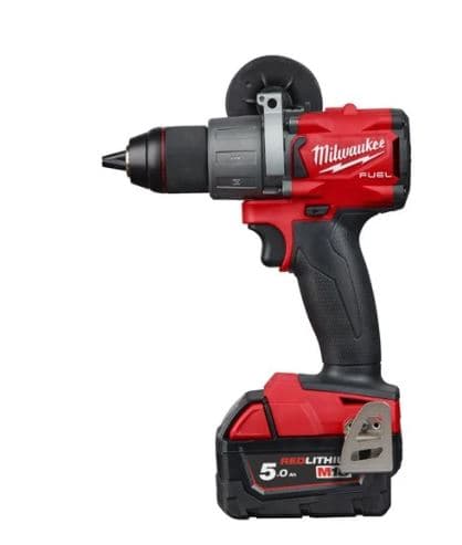 18V Brushless Compact Drill Driver, 2 X 2.0Ah Li-Ion batteries, M12-18FC Fast Ch