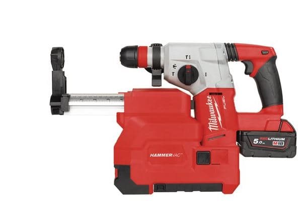 18V SDS-plus Hammer Drill 4 modes, 2 X 5.0Ah Li-Ion batteries, M12-18C Charger +