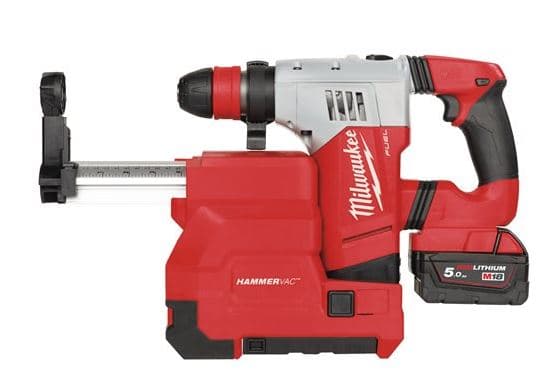 18V SDS-plus High Performance Hammer Drill 4 modes, 2 X 5.0Ah Li-Ion batteries,