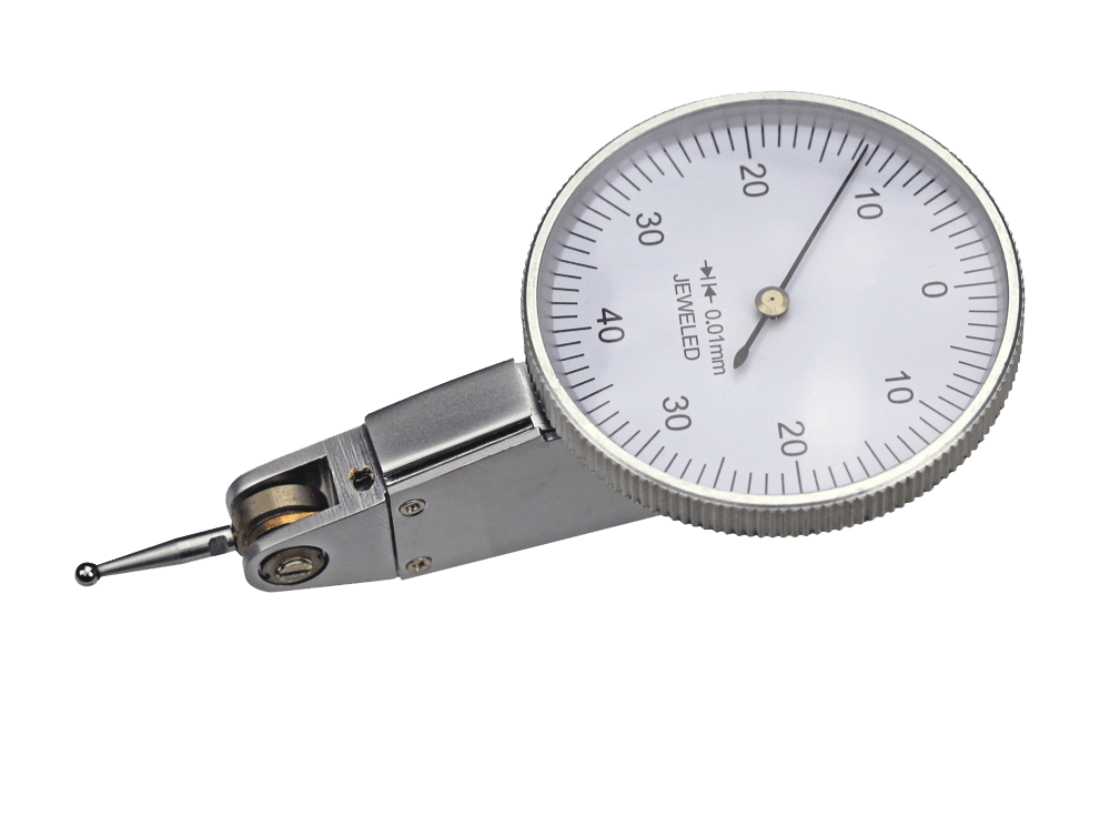 Universal test indicator, horizontal,dial D: 32 as DIN 2270 11.6 mm