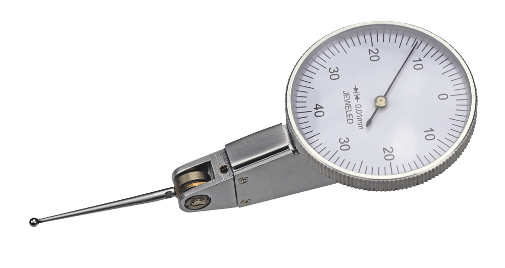 Universal test indicator,dial D:40 as DIN 2270 long probe 32 mm