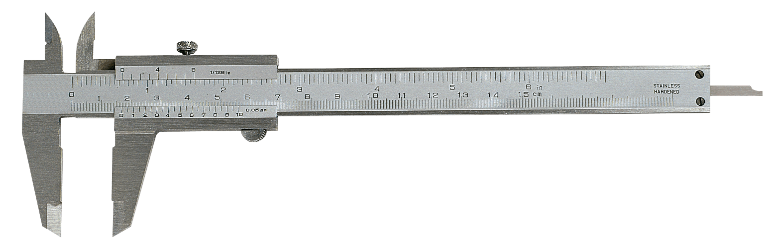 Vernier caliper with set screw 150 mm