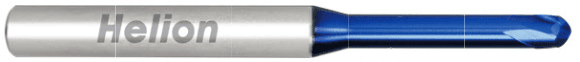 92.6823 D: 2 Solid carbide long neck Ball nose end mill D:2 x2x10x50 sh:4