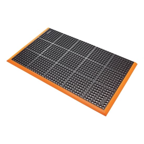 Tapis anti-fatigue pour milieu secs et huileux. Fabrication en Nitrile, résistan