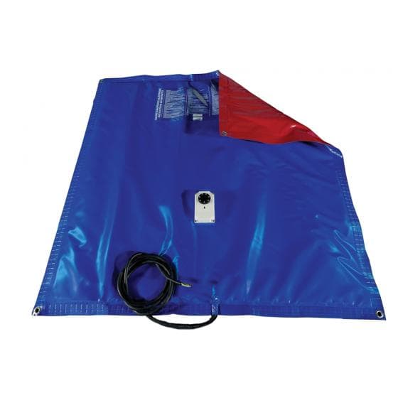 Couverture chauffante simple, 800 x 1200 mm, puissance 560 W. Avec thermostat ré