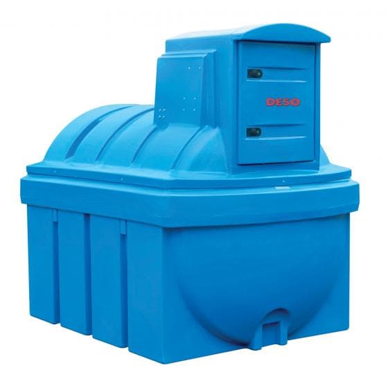 Cuve double paroi, stockage ADBLUE, capacité 2500 L avec armoire de distribution
