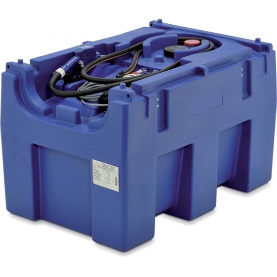 Cuve transport ADBLUE, capacité 430 litres, avec distribution 12 V. Fabriqué en