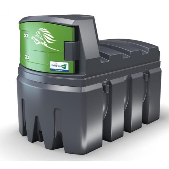 Cuve de distribution pr fioul. Double peau en polyéthylène, Capacité : 2500 litr
