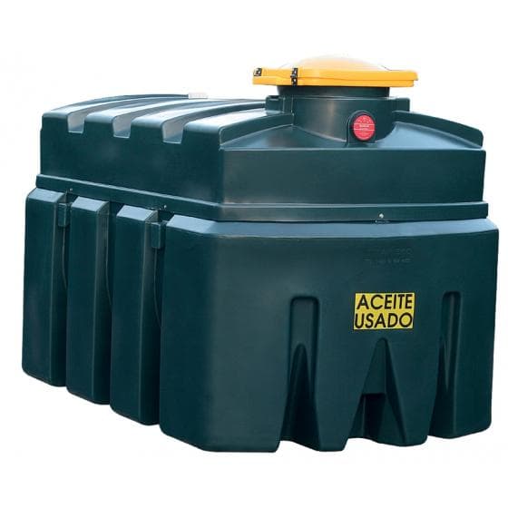 Cuve de récupération pour liquides polluants usagés de types lubrifiant. Capacit