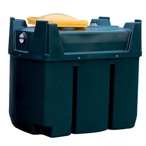 Cuve de récupération pour liquides polluants usagés de type lubrifiant. Capacité