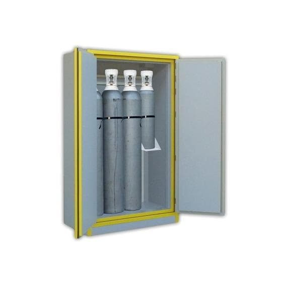 Armoire de sécurité haute 2 portes pour le stockage de bouteilles de gaz en inté