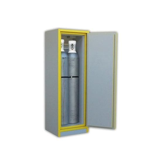 Armoire de sécurité haute 1 porte pour le stockage de bouteilles de gaz en intér