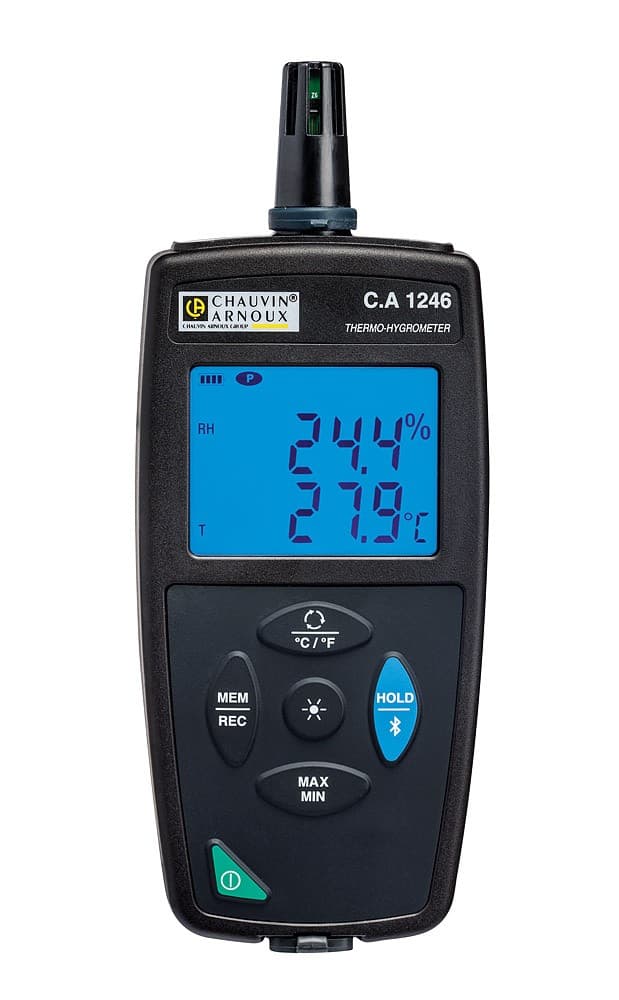 Thermo-hygromètre enregistreur C.A 1246