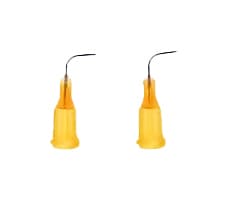 Aiguille de  précision Angle 90° 1 23G Orange BOITE DE 50