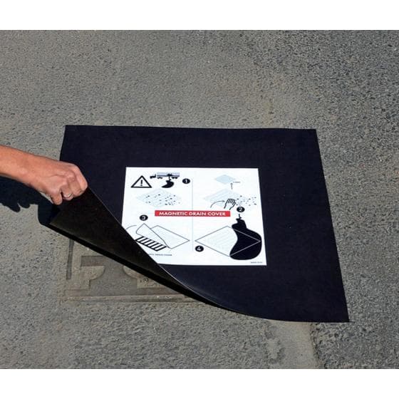 Obturateur de surface magnétique pour regard 70 cm x 70 cm.