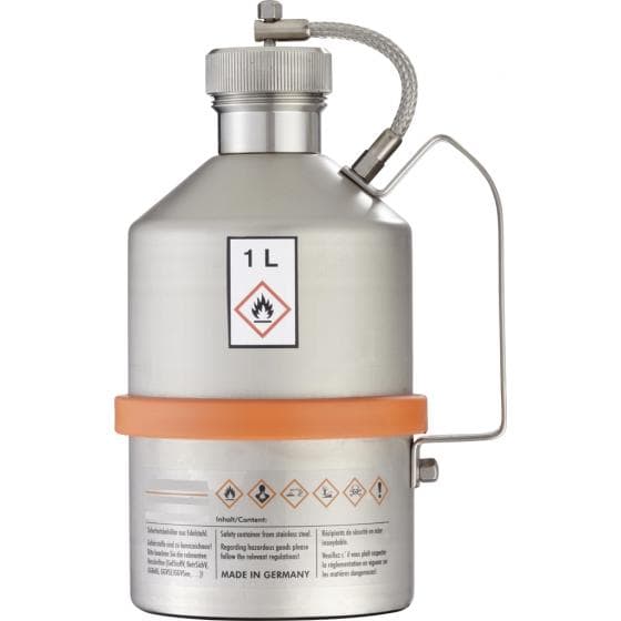 Bidon de Sécurité avec bouchon fileté de 5 L pr liquides inflammables ou explosi