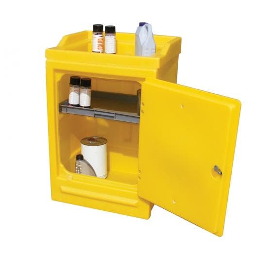 Armoire de sécurité, polyéthylène, pour produits corrosifs. Capacité de stockage