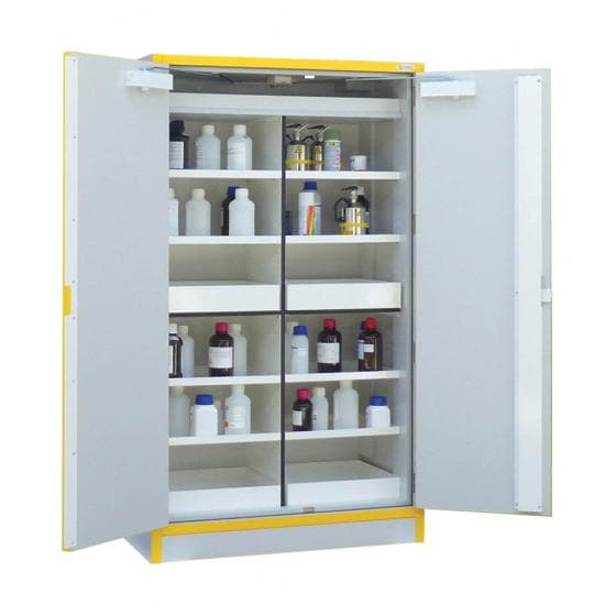 Armoire de sécurité pour produits inflammables, coupe-feu 30 minutes certifiée s