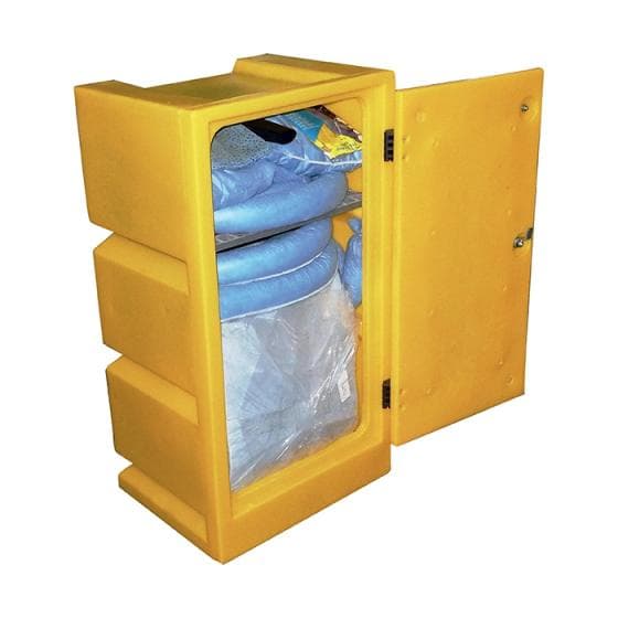 Kit d'intervention pour produits chimiques et tous liquides, capacité d'absorpti