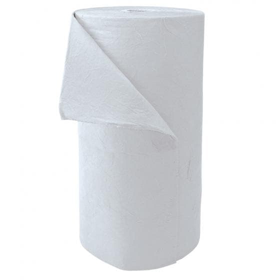 "Rouleau absorbant hydrocarbures, pur fibre de polypropylène, spécial dépollutio