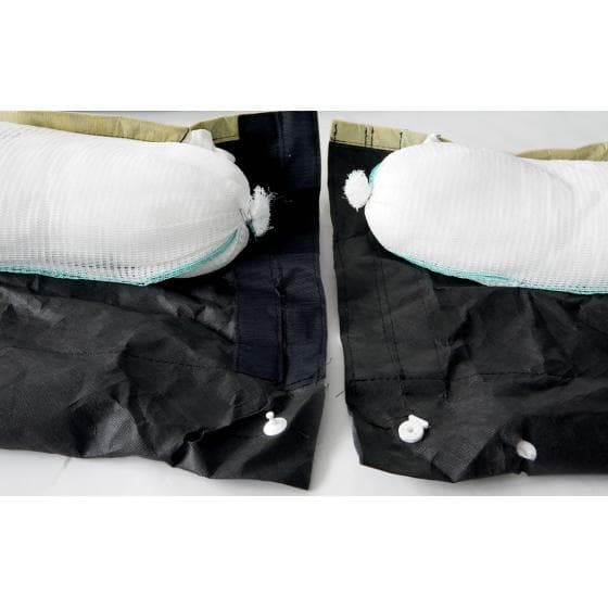 Barrage de confinement absorbant hydrocarbures, pur fibre de polypropylène avec