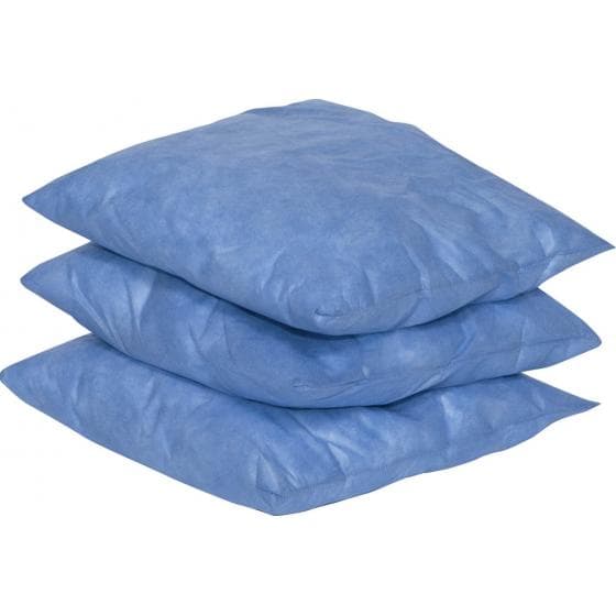 "Coussin absorbant hydrocarbures, flocons de polypropylène dans enveloppe non ti