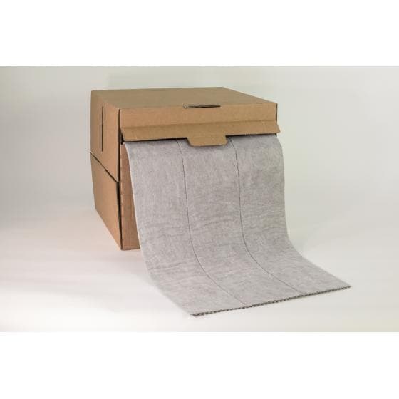 "Rouleau absorbant tous liquides, pur fibre de polypropylène, double épaisseur,
