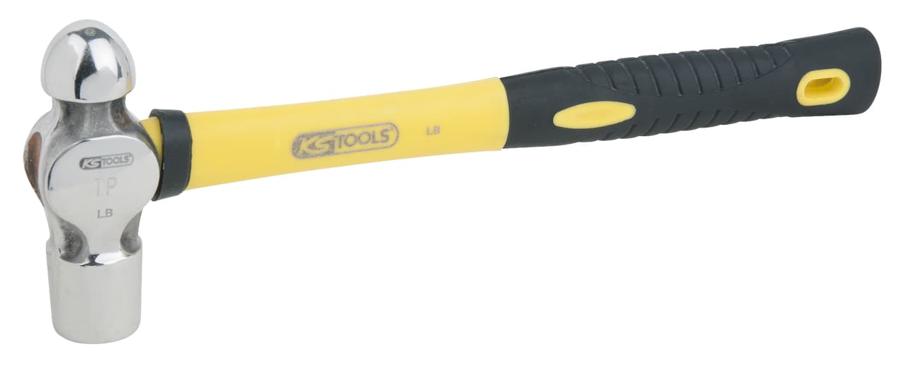 Marteau anglais INOX. manche en fibre. 910g