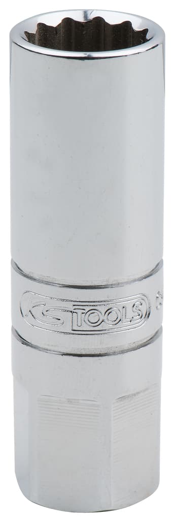 Douille à bougie 3/8 CHROMEplus, L.63 mm, 5/8, 6 pans