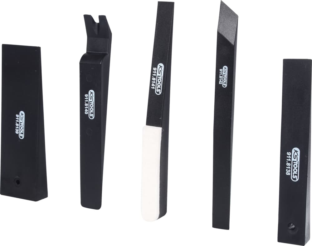 Jeu de leviers et cales pour baguettes et garnitures - 5 pièces