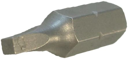 Embout de vissage 4 pans. L.25 mm - 1-4'' - #00