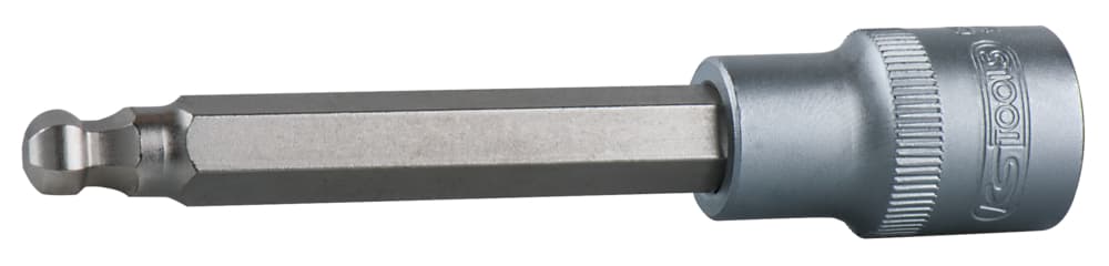 Douille tournevis 6 pans à tête sphérique ULTIMATE 1/2'', L.200 mm - 10 mm