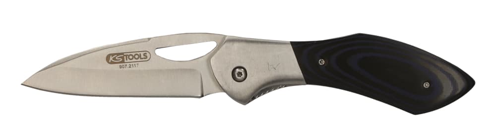 Couteau de poche manche micarta et acier inoxydable